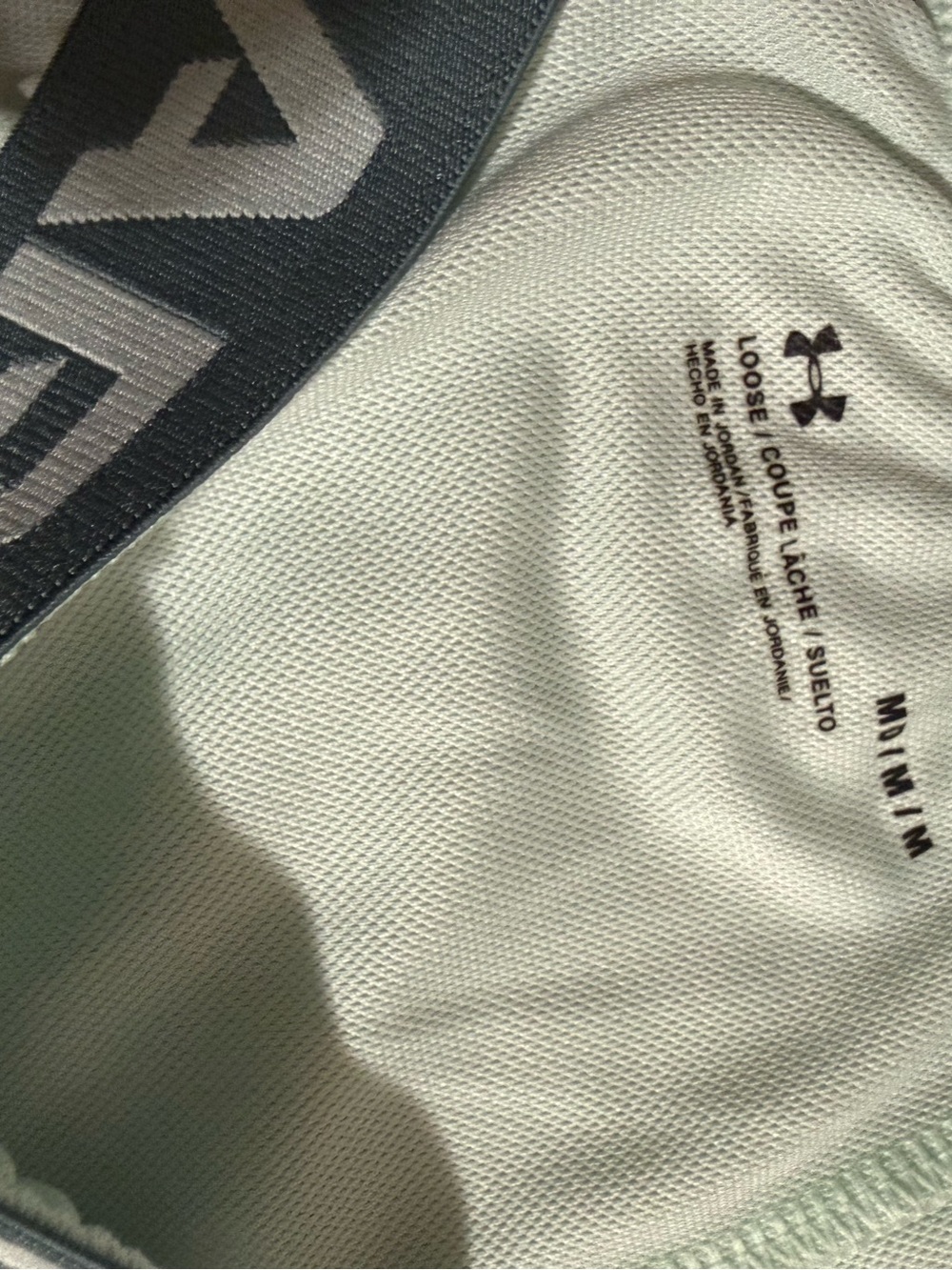 Under Armour Mint Green Women's Athletic Shorts - Picture 4 of 4